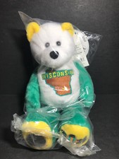 NEW Limited Treasures WISCONSIN State Quarter Coin Bear w/Tags RETIRED 2004 L K