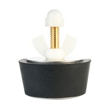 11 Winter Plug Blow Thru With Schrader Valve For 2 Inch Pipe - Choose Quantity