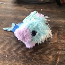 Scruff a Luvs Mermaid Clip On Keychain Mini Plush Doll Stuffed Animal