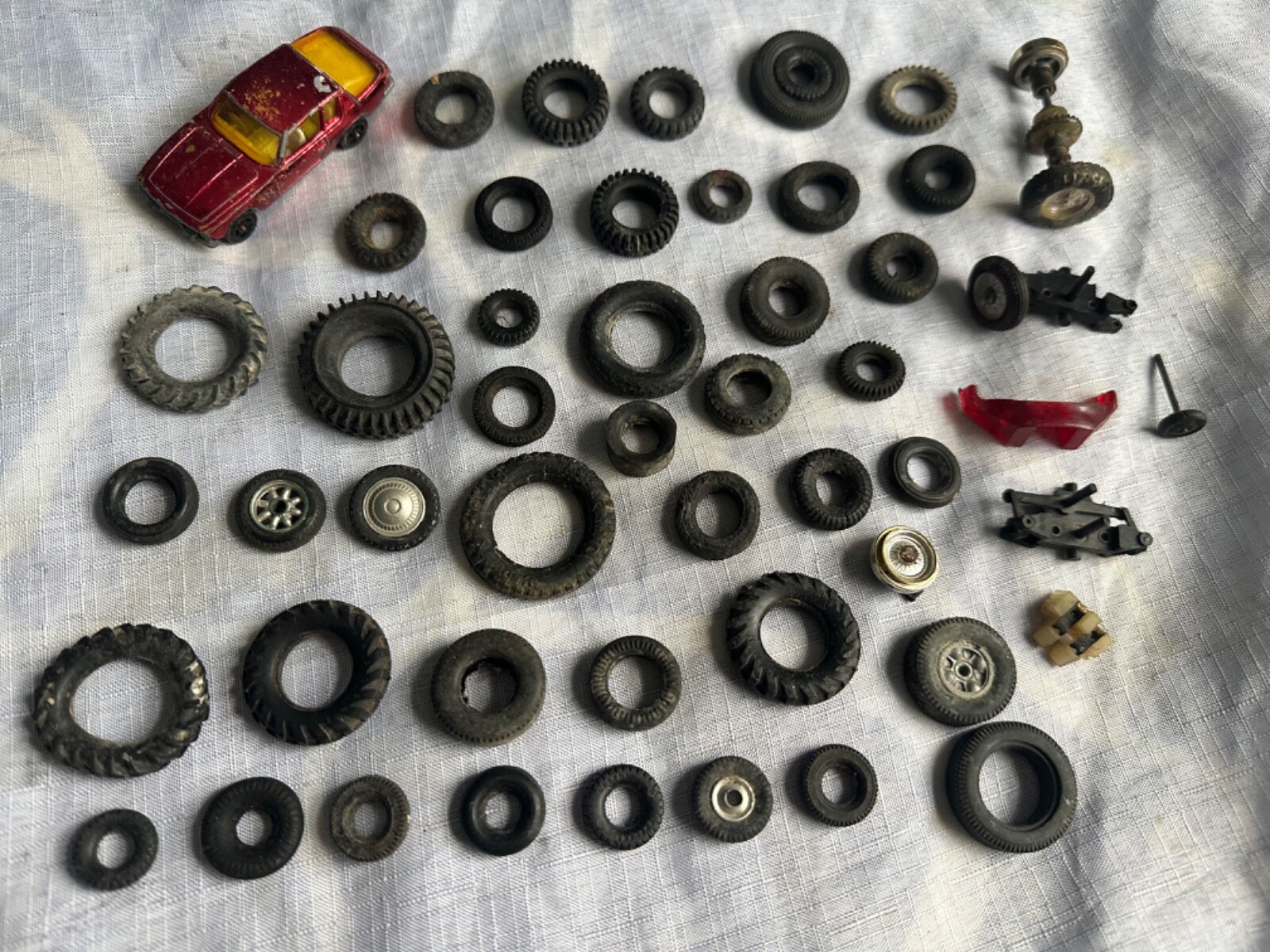 Vintage Toys Parts and Tires Job Lot eBay