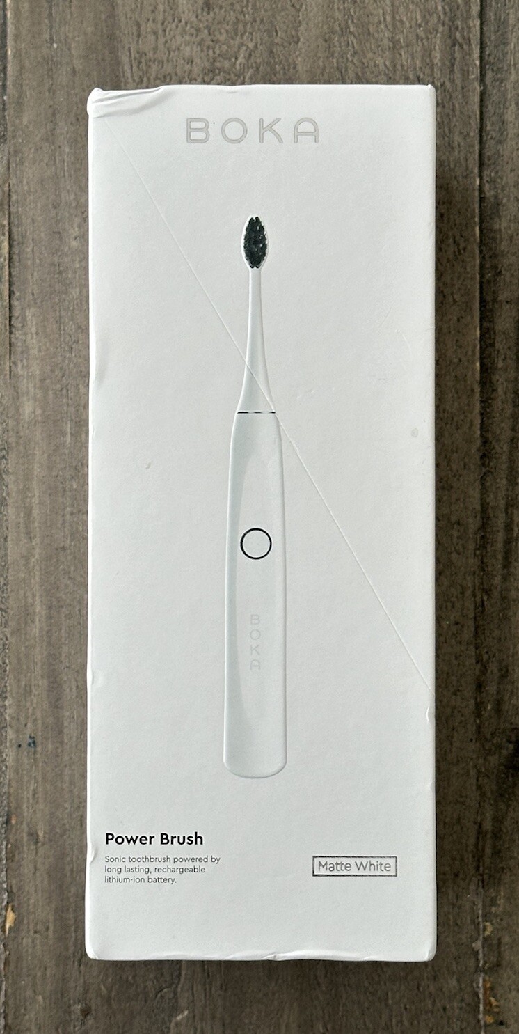 Boka Electric Toothbrush for Adults w/ 2 Heads, Rechargeable