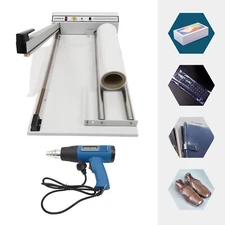 Shrink Wrap Machine I-Bar Heat Sealer System with 1500W Heat Gun and Film 110v