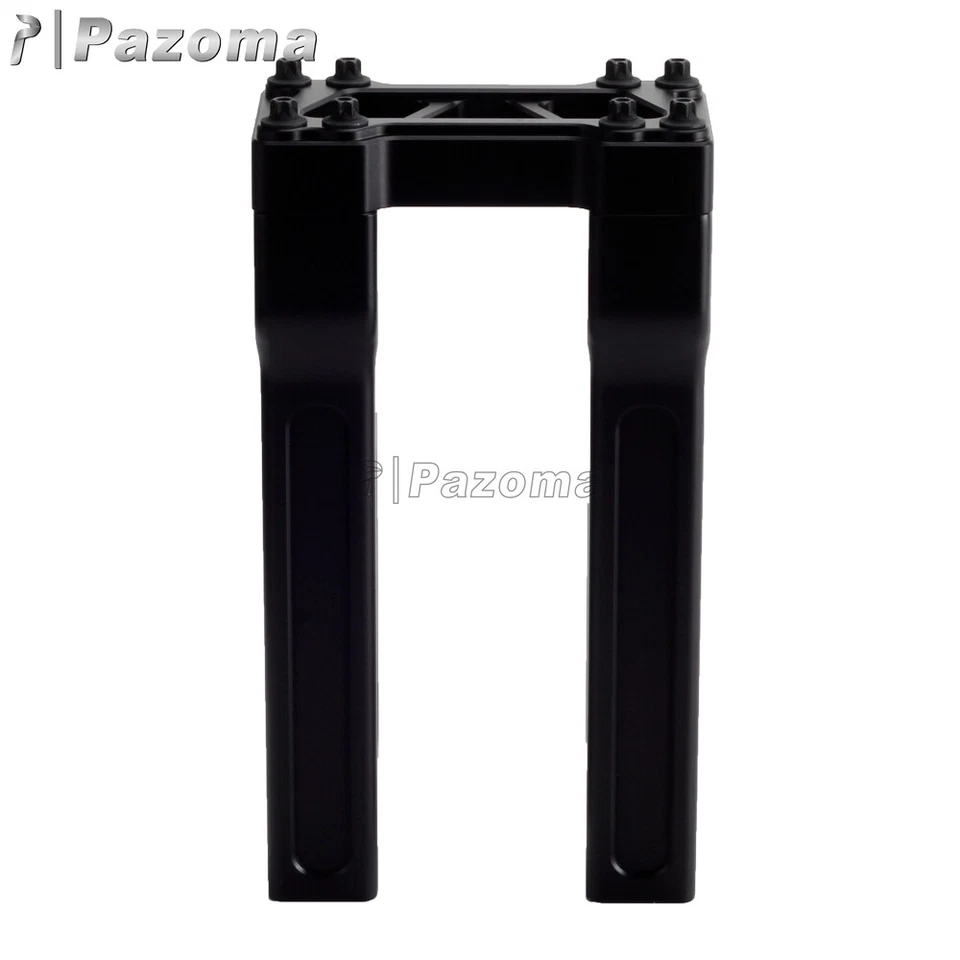 4" 6" 8" 10" 12" 14" Tall Straight Style Modular Handlebar Risers Kit For Harley - Imagem 3 de 4