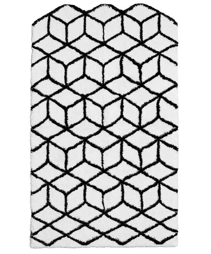 Alfombrillas de baño de baño Blanco Algodón Egipcio Cubre