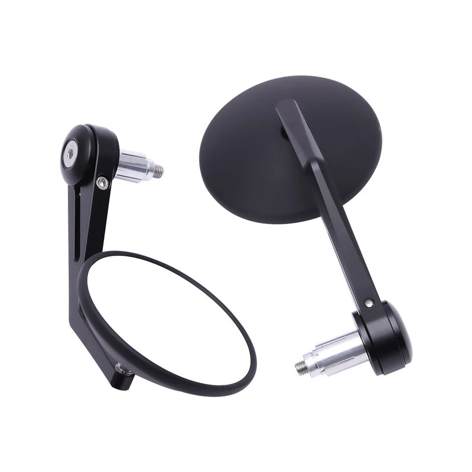 Espejos retrovisores negros para manillar de 7/8" para motocicleta Ducati Scrambler Foto 4 de 4