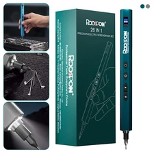 26 in 1 Magnetic Precision Electric Screwdriver Bit Set Computer Repair Tool Kit