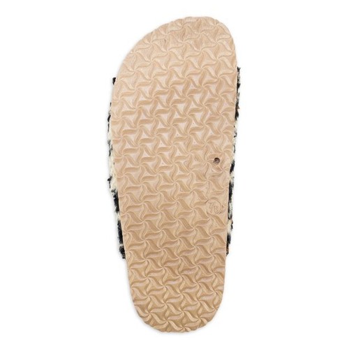 Secret Treasures Women's Slipper, Luxe Two Band Step-in - LEOPARD & BLACK - PICK - 第 5/13 張圖片