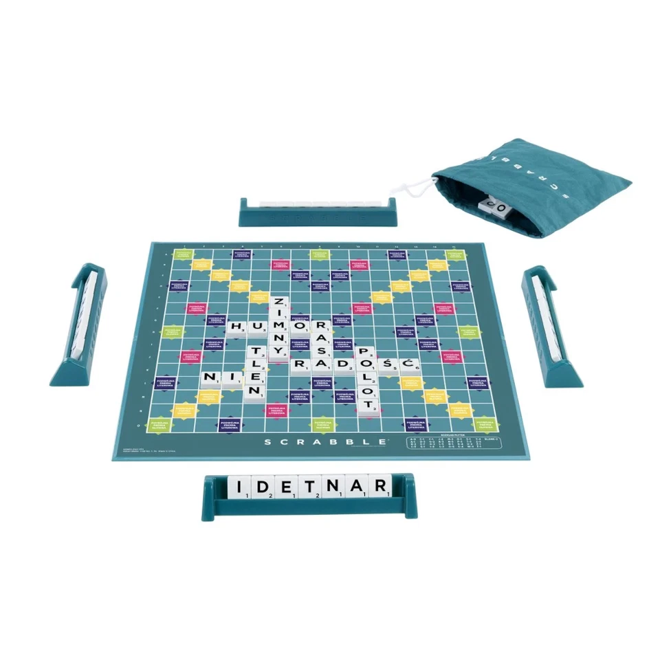 Scrabble Polska Gra Planszowa Towarzyska Imprezowa Rodzinna Empik Prezent Gift - Image 3 of 4