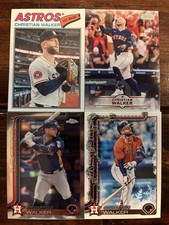 Christian Walker 4 Card LOT! Heritage / Stadium Club / Chrome - Houston Astros