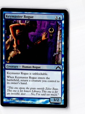 Keymaster Rogue 39 Common Gatecrash Magic: The Gathering Foil Lightly Played