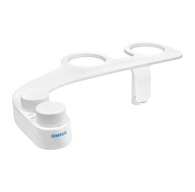 Omigo Element+ Bidet Attachment Warm Water Dual Temp Dual Nozzles - Open Box