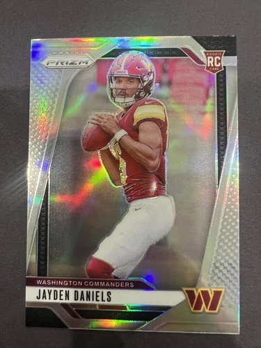 2024 Panini Prizm Rookies Jayden Daniels #347 Silver Prizm (RC)