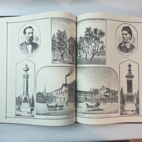 History of Wayne County New York 1877 reprint Bicentennial Edition HC Yankee Ped - Imagen 14 de 15