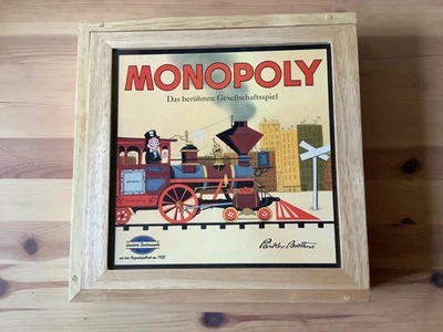 Monopoly Limitierte Sonderausgabe mit Spielbrett von 1935 Holzbox • Parker • - Bild 1 von 4