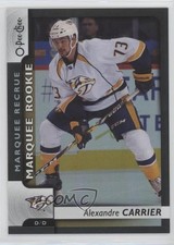 2017 O-Pee-Chee Marquee Rookies Black Rainbow Foil 12/100 Alexandre Carrier 1o3