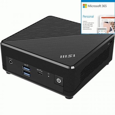 MSI Cubi N Cubi N ADL-005US Desktop Computer - Intel Pentium + Microsoft 365 Bun