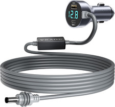 3-In-1 Car Adapter for Starlink Mini, 10FT 12V-24V Cigarette Lighter Power Cable