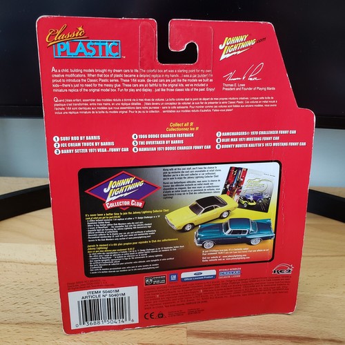 Johnny Lightning Surf Rod by Barris Classic Plastic Diecast 1:64 Purple - Picture 10 of 10