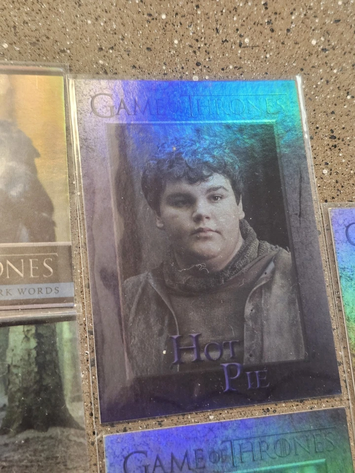 (6) G.o.T. Season 3 Mixed Holo Card Lot. Hot Pie. Tyrion Lannister. Yara. LP-NM - Image 2 of 4