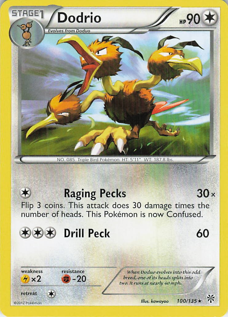 Dodrio Rare Plasma Storm 100/135 LP