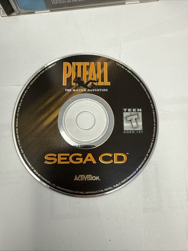 Pitfall: The Mayan Adventure (Sega CD, 1994) komplett CIB - getestet - original - Bild 2 von 6