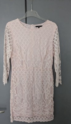 SHE Festkleid in Fb. Rose Gr. 38  mit Spitze wunderschön für Abi oder Hochzeit