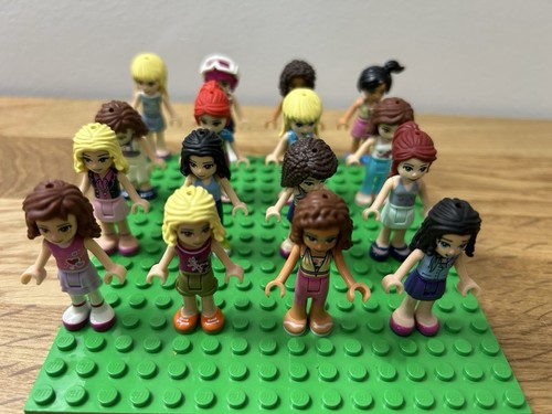 16x Authentic LEGO Minifigure Lot of 16 Friend Figures MiniDolls Friends Lot #3 - Picture 2 of 5