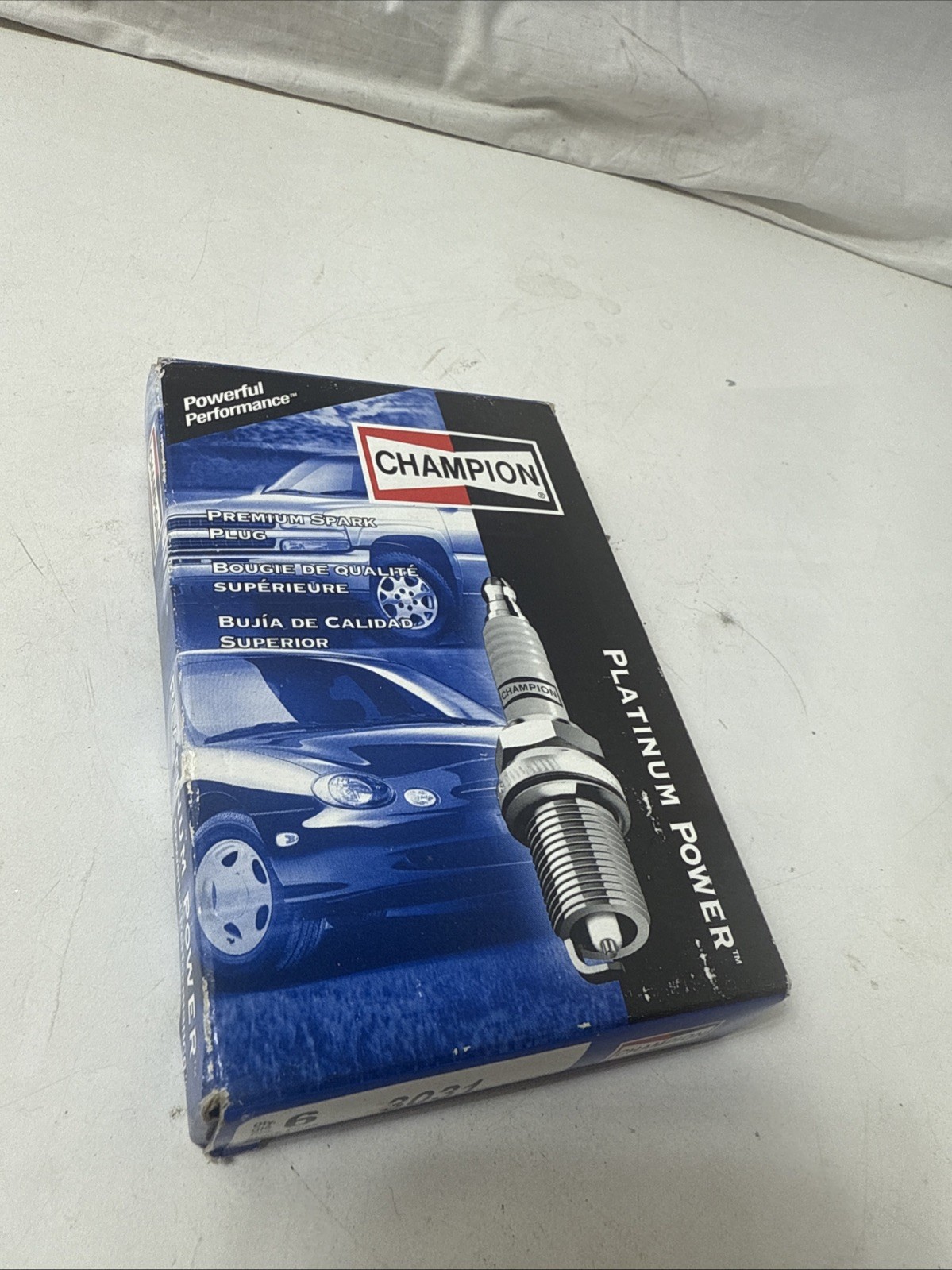 New Champion Platinum Power Spark Plugs Pack/Set of 6 - Stock # 3031 RN14PMC5