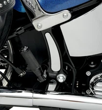 DRAG SPECIALTIES Frame Inserts - Chrome - Softail 72799