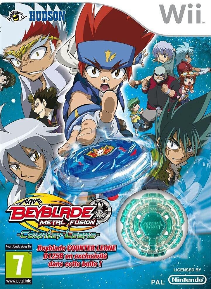 Beyblade Metal Fusion Counter Leone - Nintendo Wii - PAL