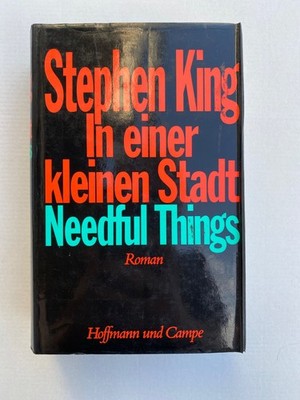 In einer kleinen Stadt Needful Things von Stephen King im Hardcover