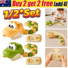 Magnetic Snake Game Toy Eating Itself, Remote Control Eating Snake Toys AU