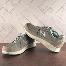 New Balance 877 V1 Women Walking Shoes Silver Made in USA US Sneaker Athletic