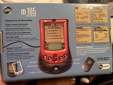 Palm m105 Personal Handheld Organizer Pocket Computer System Works