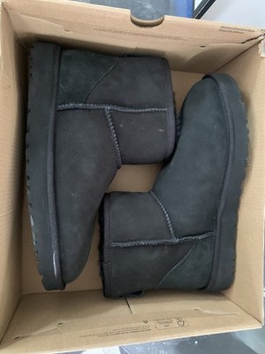  Women's Classic Mini II UGG Boots #W1016222 Black Size 9