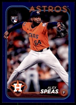 2024 Topps Update #US222 Alex Speas Royal Blue RC