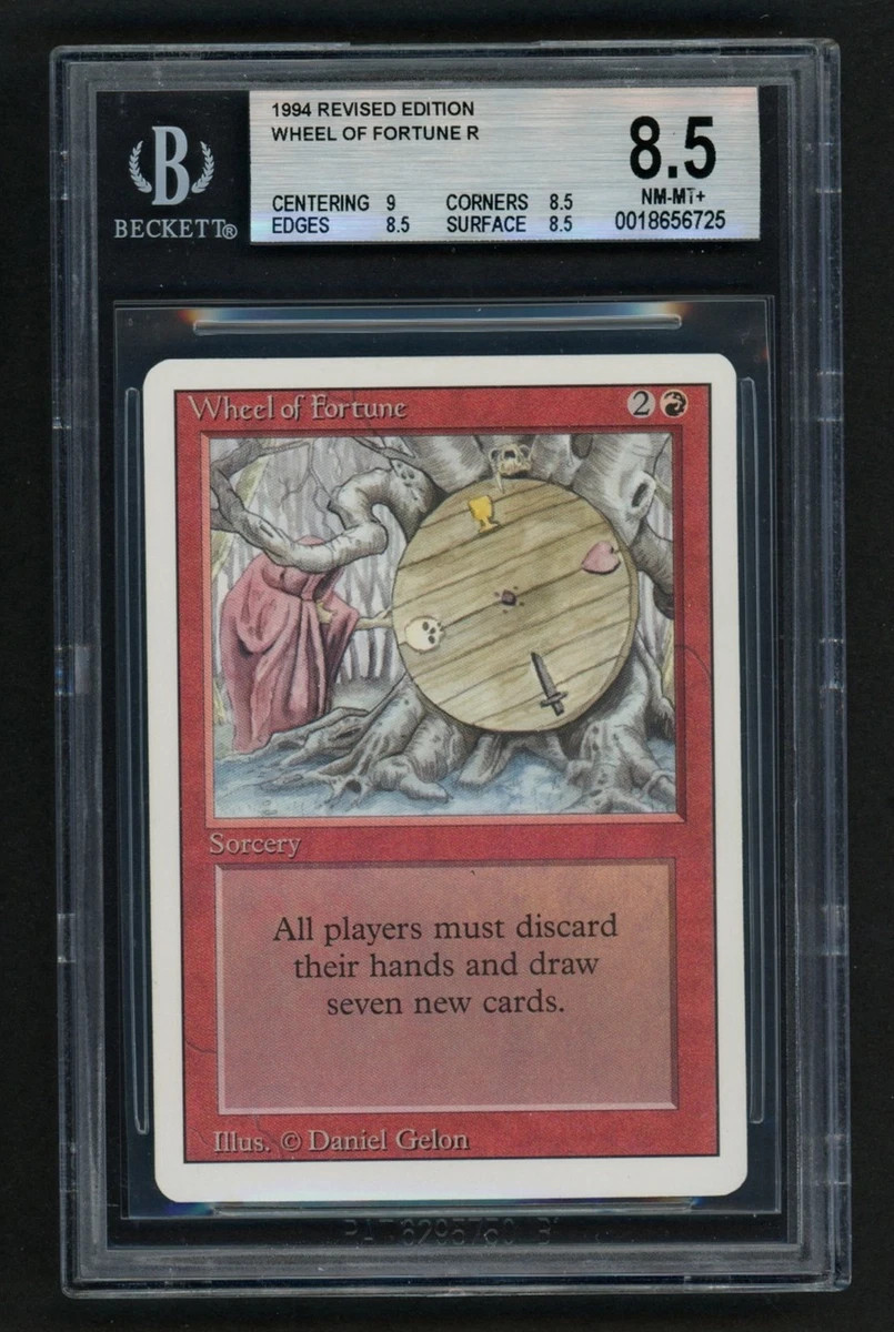 Wheel Of Fortune In Individual Magic: The Gathering Cards for sale