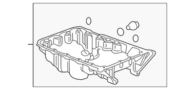 Genuine Acura Pan Oil 11200-61A-A00