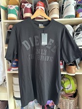 Image of Diesel Tshirt Men’s M Medium Black New With Tags