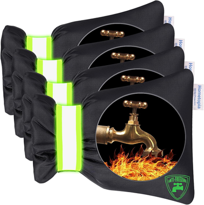 #ad Outdoor Faucet Covers for Winter 4 Pack Pro 6.7quot; W x 8.3quot; H Outdoor Water Fauc $23.29