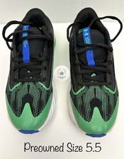 Under Armour UA Size 5.5Y Boys Youth Charged Scramjet 4 Running Shoes Pre-owned