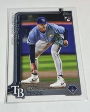 2263 2025 Topps Update Series RC Eric Orze Tampa Bay Rays