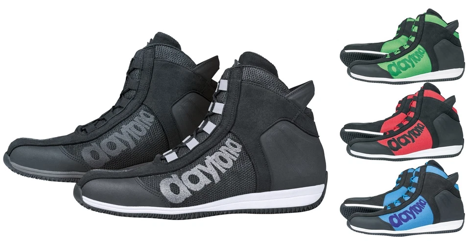 Daytona AC4 WD coole luftige Motorradschuhe Halbschuhe Knöchelschutz - Bild 1 von 1