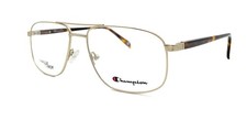 NEW CHAMPION CU 4019 C03 GOLD AUTHENTIC EYEGLASSES 59-17-150