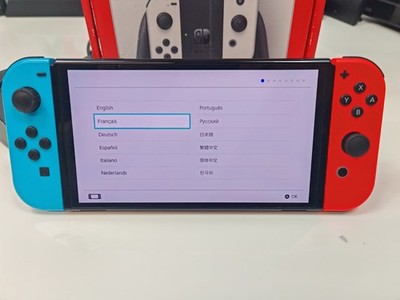 Nintendo Switch OLED Edition 64GB Heimspielkonsole mit Zubehör 