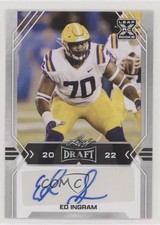 2022 Leaf Draft Auto Ed Ingram #BA-EI1 Auto 0a3
