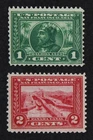 CKStamps: US Stamps Collection Scott#397 398 1c 2c Unused Regum