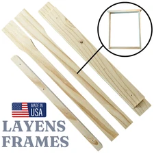 Layens Beehive Frames – Unassembled - 5 Pack Frame Kits