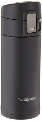0.36-Liter Stainless Steel Travel Mug, 12-Ounce, Black