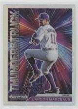 2021 Panini Prizm Draft Picks Thunderstruck Silver Landon Marceaux #T-LM 5m1